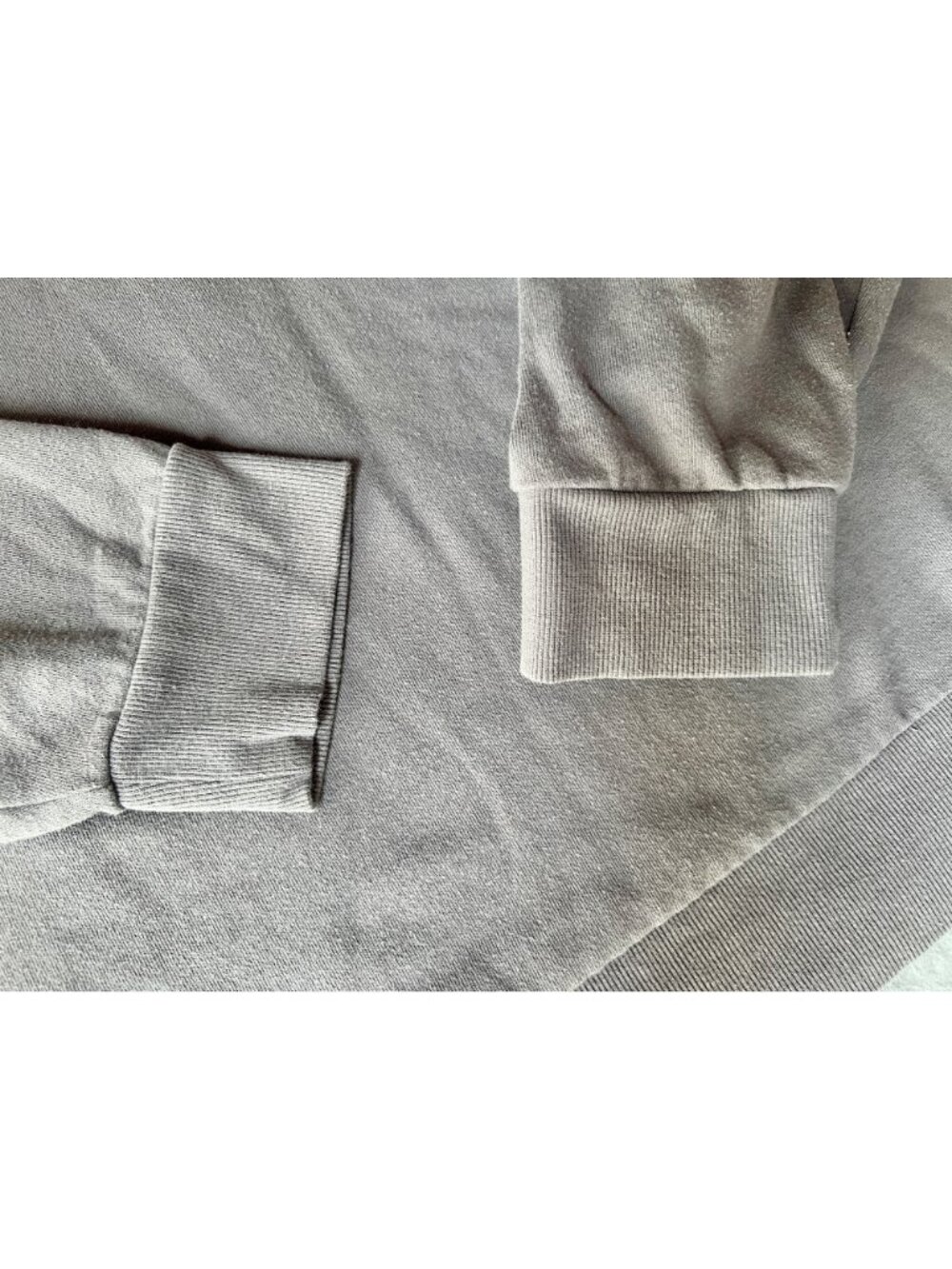Torrid Hoodie Women's 4X Gray Glam Drawstring Ribbed Cuffs Bottom Band Gorp Core - Picture 6 of 13